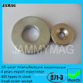 Diametricamente magnetizado grande anel ímãs para venda